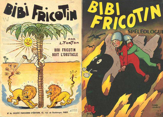 Bibi Fricotin et le monde souterrain