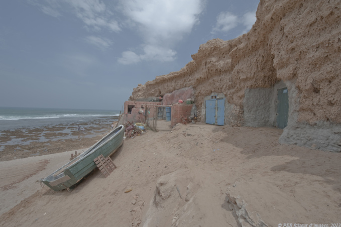 Cabanes troglos 1, histoires de pêcheurs, Maroc