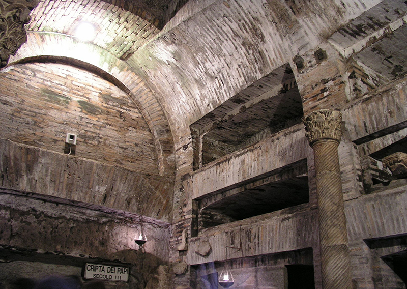 Les catacombes, version romaine