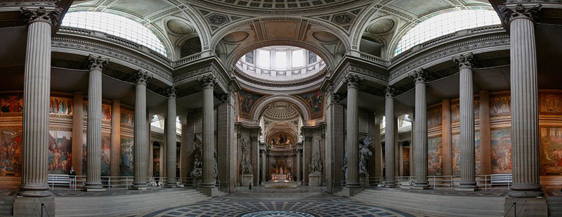 La crypte du Pantheon
