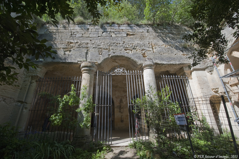Ste Radegonde, chapelle rupestre de Chinon