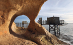 Grottes ou troglos? Meschers (Gironde)